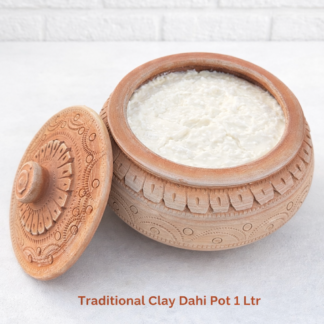DAHI POT BY THE POKARAN POTTERY