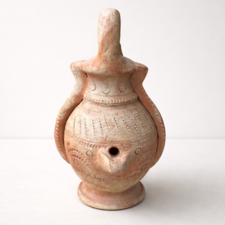 Magical Clay Lamp (Lantern Style) – Handmade Terracotta Oil Lamp