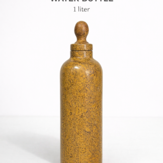 Habur Fossils Water Bottle – 1 Liter Natural Habur Stone Bottle