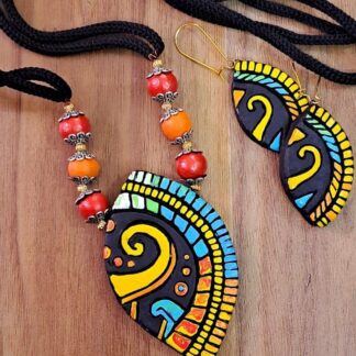 Terracotta Jewelry Set – Handcrafted Elegance TPP 29
By The Pokaran Pottery