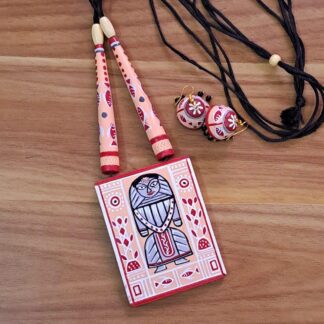 Terracotta Jewelry Set – Handcrafted Elegance  TPP 13
By The Pokaran Pottery