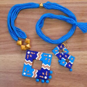 Terracotta Jewelry Set – Handcrafted Elegance TPP 3