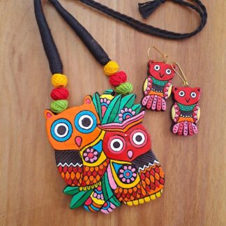 Terracotta Jewelry Set – Handcrafted Elegance TPP 20