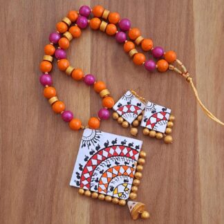 Terracotta Jewelry Set – Handcrafted Elegance  TPP 22
By The Pokaran Pottery
