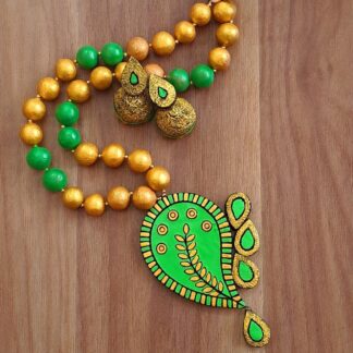 Terracotta Jewelry Set – Handcrafted Elegance TPP 23