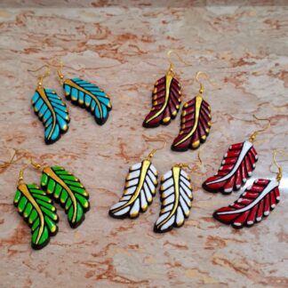 Handcrafted Terracotta Earrings (Set of 2 Pcs)  TP 5
By The Pokaran Pottery