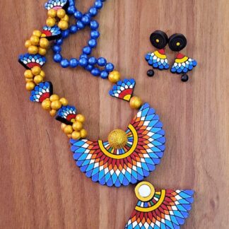 Terracotta Jewelry Set – Handcrafted Elegance  TPP 27 
By The Pokaran Pottery