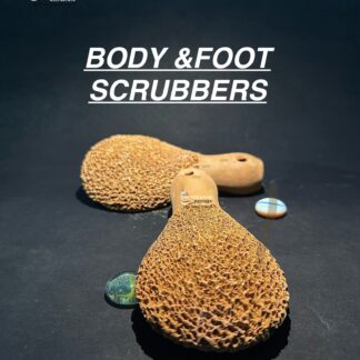 Foot & HEEL Scrubber set of 2 – Ice Cream Shape | Handcrafted by Pokaran Pottery