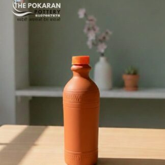 500 ML Natural Self-Cooling Clay Bottle
By Pokaran Pottery