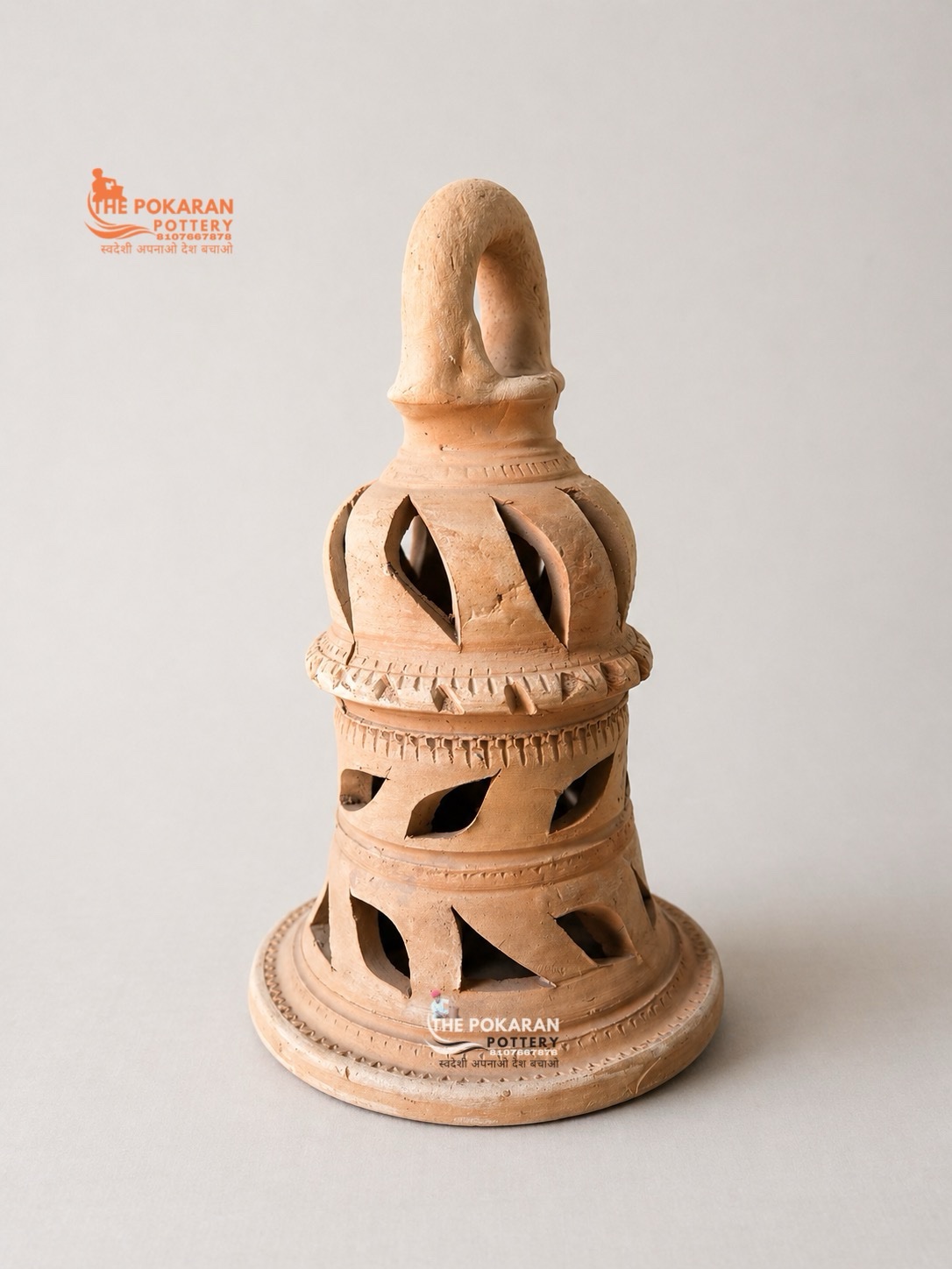 Hanging lamp ( GHANTI )
By The Pokaran Pottery